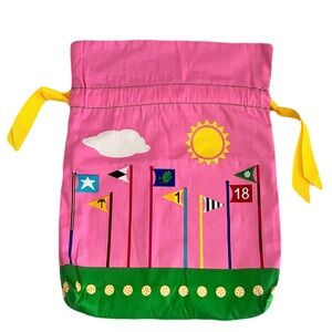 Barth & McCallig Colorful Flags Golf Shoe Dust Bag